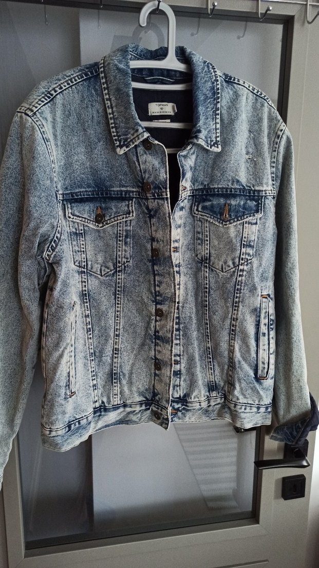 Topshop un erkek bölümü Topman e ait. Çok kalın kaliteli ceket - Görsel 4