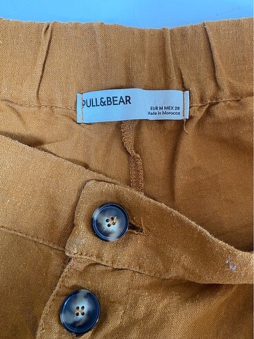 m Beden Pull&bear keten şort