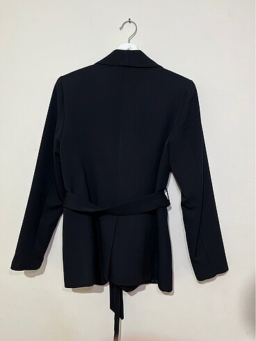 36 Beden siyah Renk Koton blazer ceket