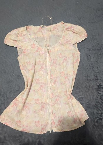 Fairycore Vintage Bohem Bluz