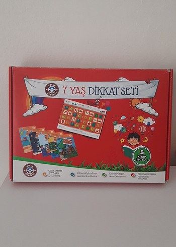 7 Yaş Etkinlik Seti - 3 Kitaplı Eğitim Seti - Görsel 2