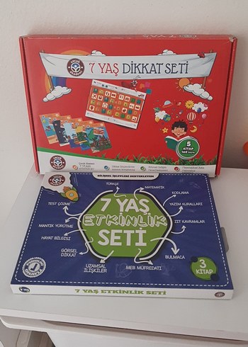 7 Yaş Etkinlik Seti - 3 Kitaplı Eğitim Seti - Görsel 3
