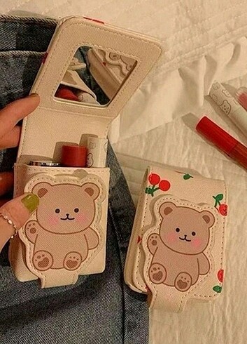 ELİMDE VAR ayıcık ruj küçük eşya kutusu