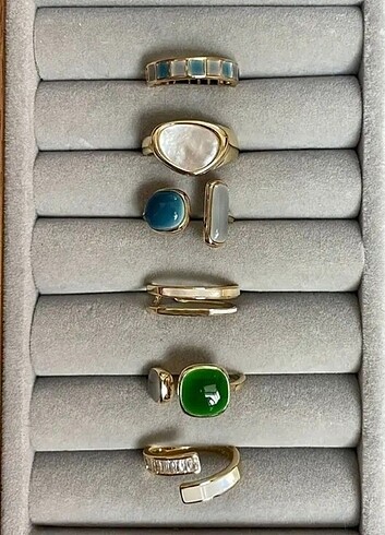 Zara ELİMDE VAR kararmaz yüzük set
