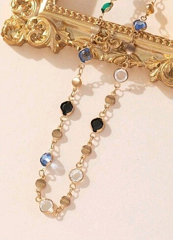 Zara ELİMDE VAR çelik gold y kolye