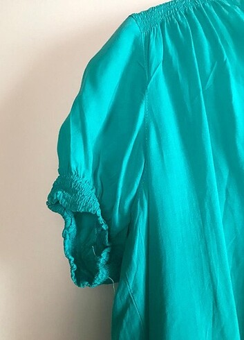 Colin's Düğme ve lastik detalı bluz