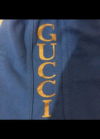 l Beden Gucci baskılı şort