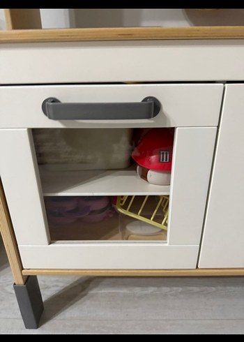 İkea Beyaz Çocuk Mutfak Rafı - Görsel 5