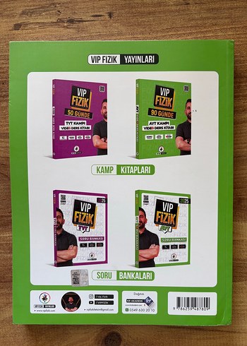  Beden VIP Fizik 90 Günde AYT Kampı Video Ders Kitabı
