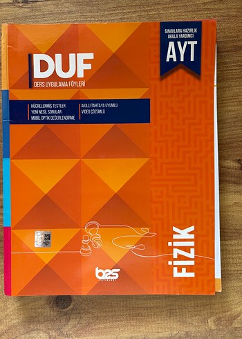 AYT Fizik Ders Uygulama Föyleri DUF