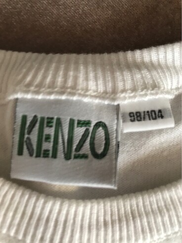 4 Yaş Beden Kenzo kazak