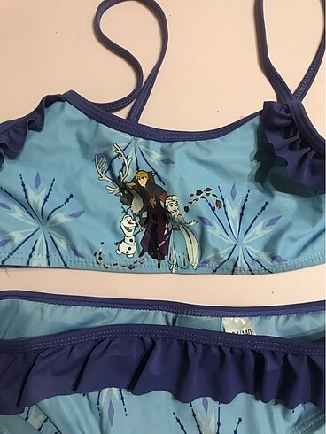 10 Yaş Beden Frozen Bikini