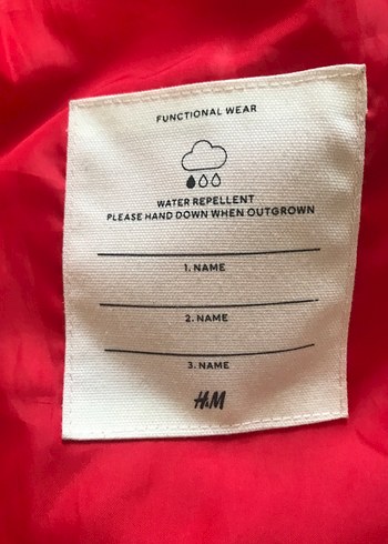 Kırmızı Unısex Çocuk Mont Yelek - Görsel 8