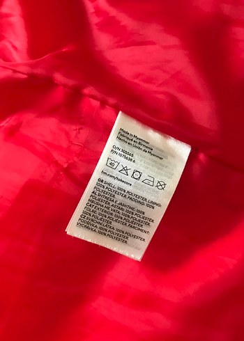 Kırmızı Unısex Çocuk Mont Yelek - Görsel 9