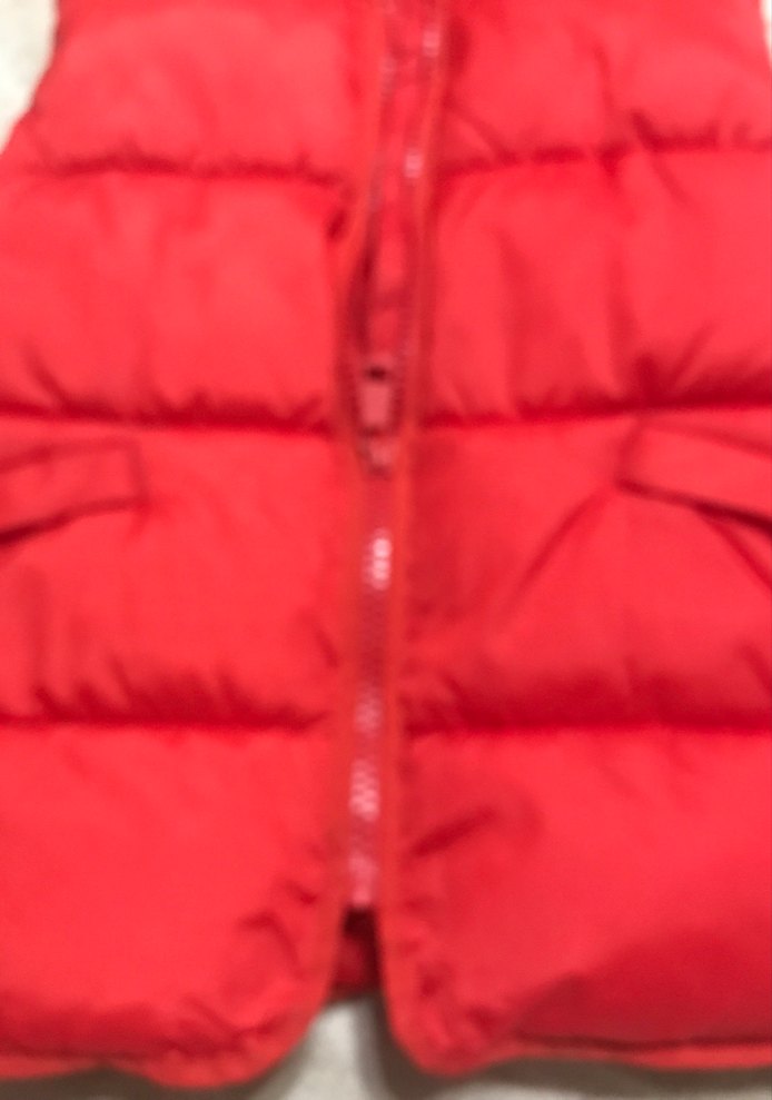 Kırmızı Unısex Çocuk Mont Yelek - Görsel 4