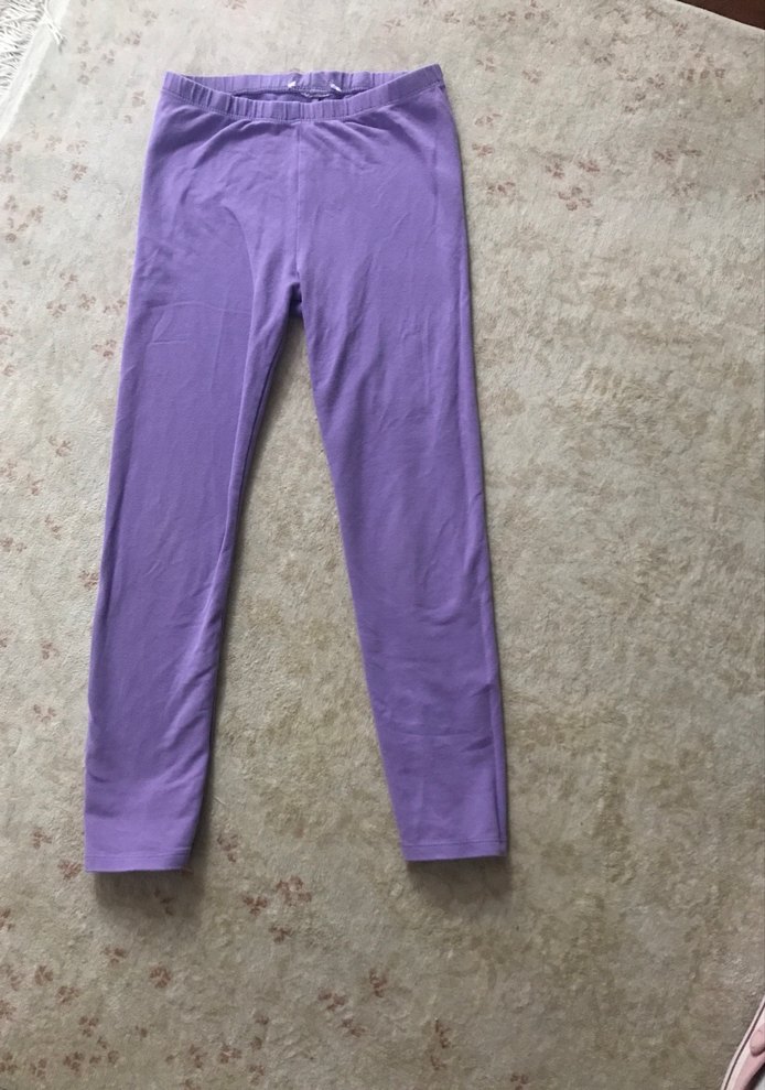 Mor Kız Tayt Pastel Renk - Görsel 3