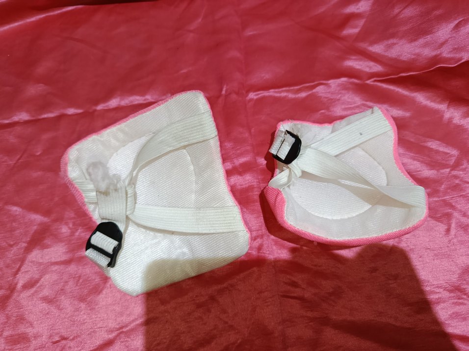 Pembe Biker Motocross Diz Koruyucu takımı - Görsel 2