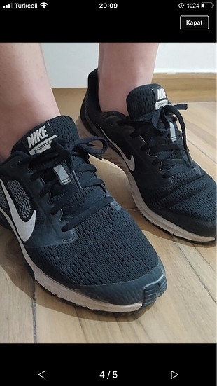 Nike kaşın spor ayakkabı