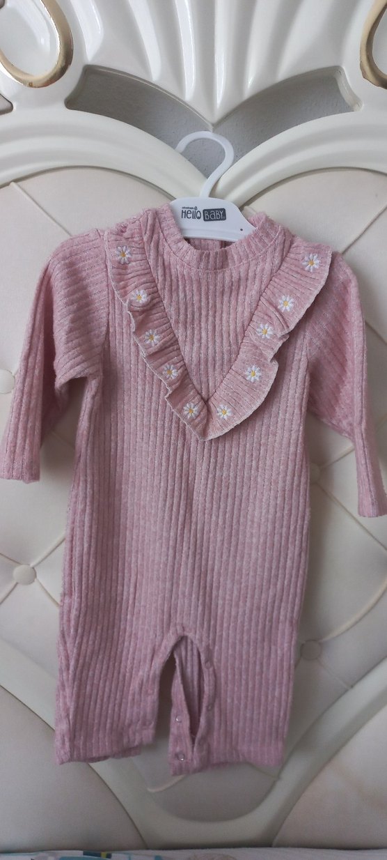 Örgü Bebek Tulumu - Görsel 2