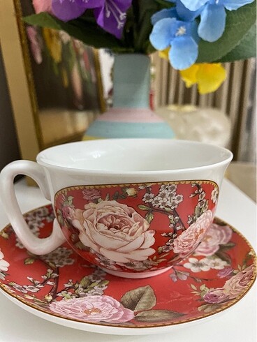 English home eski sezon tekli çay fincanı