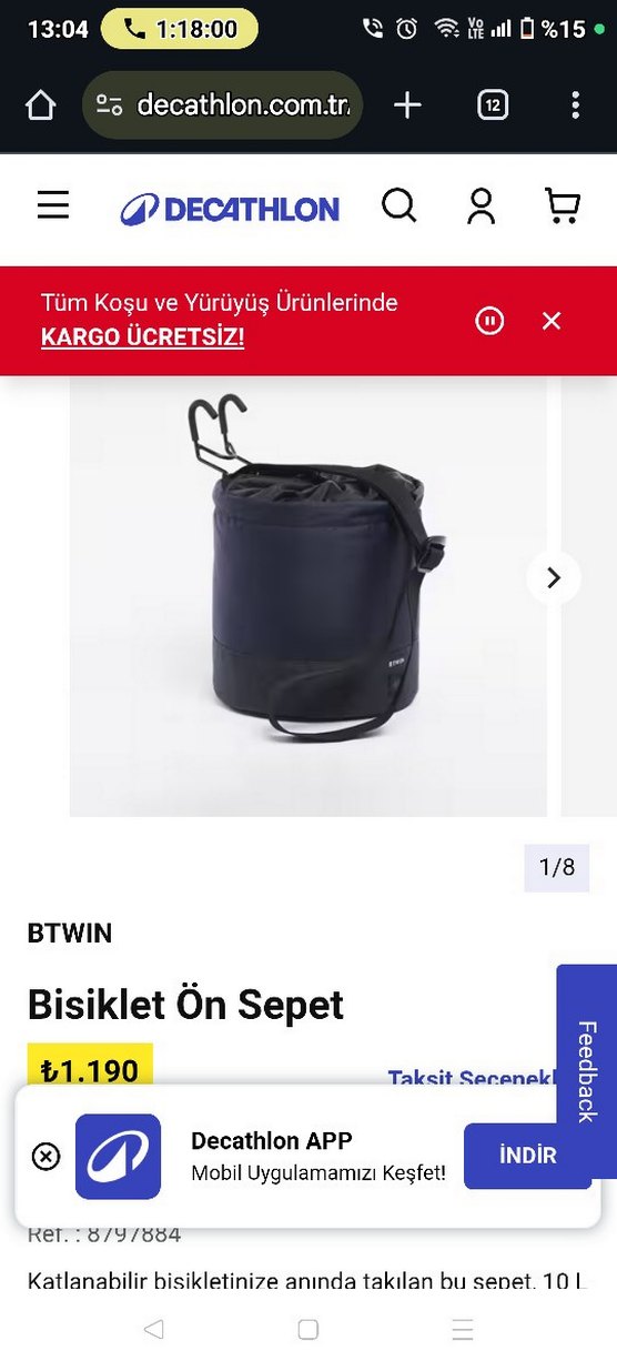 bisiklet sepeti - Görsel 2