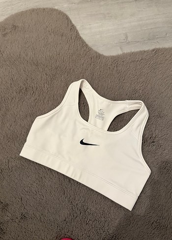 Nike Beyaz Sporcu Sütyeni