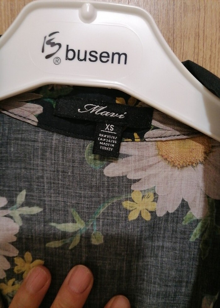 MAVİ JEANS GÖMLEK  - Görsel 3