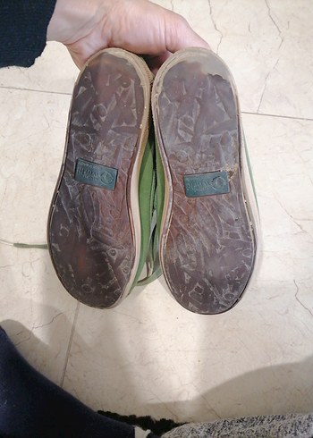 Yeşil Kadın Günlük Ayakkabı - Görsel 5