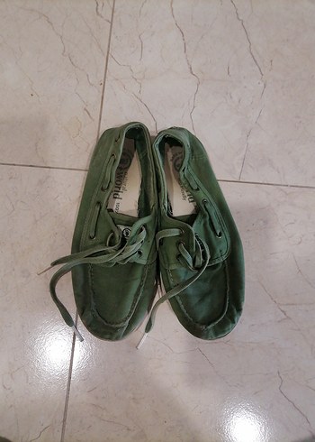 Yeşil Kadın Günlük Ayakkabı - Görsel 4