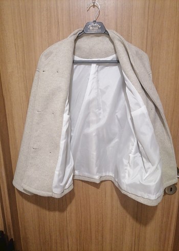 Düğmeli Midi Mevsimlik Mont - Görsel 4