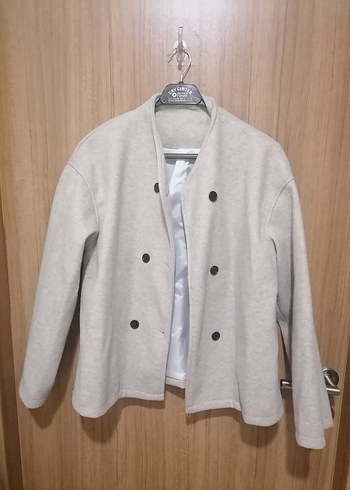 Düğmeli Midi Mevsimlik Mont - Görsel 2