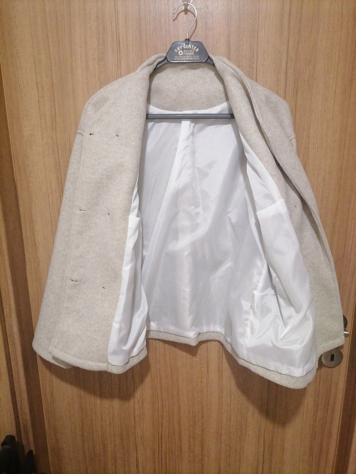 Düğmeli Midi Mevsimlik Mont - Görsel 4