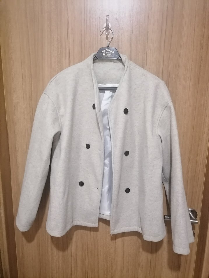 Düğmeli Midi Mevsimlik Mont - Görsel 2