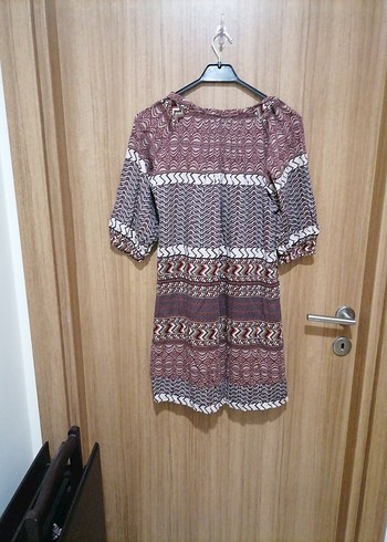 Bohem Tarzı Elbise - Görsel 2