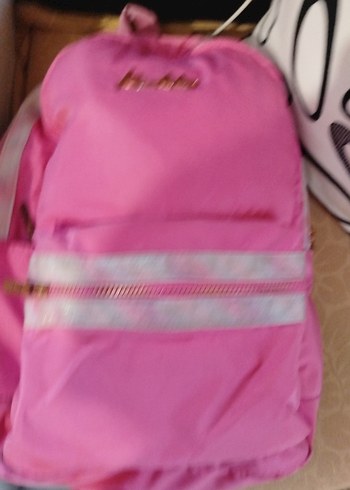 Kadın Pembe Fermuarlı Sırt Çantası - Görsel 5