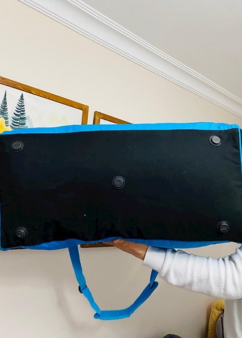 reebok Mavi Fermuarlı Erkek Spor Çantası - Görsel 9