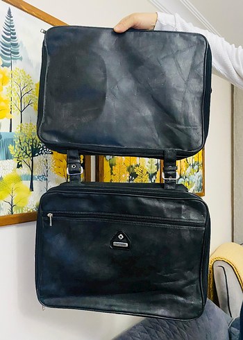 samsonite marka Fermuarlı evrak Çantası - Görsel 3