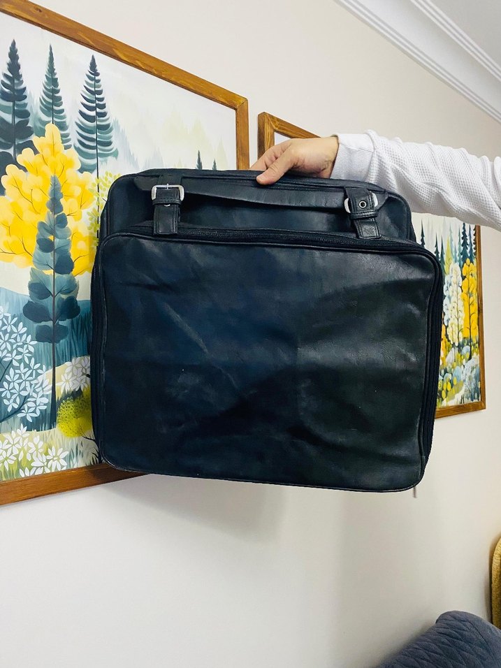 samsonite marka Fermuarlı  evrak Çantası - Görsel 2