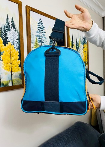 leassig marka alman malı Renkli Mavi Çocuk  Çantası - Görsel 2