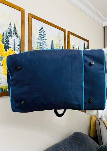 leassig marka alman malı Renkli Mavi Çocuk  Çantası - Görsel 3