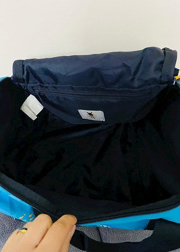 leassig marka alman malı Renkli Mavi Çocuk  Çantası - Görsel 6