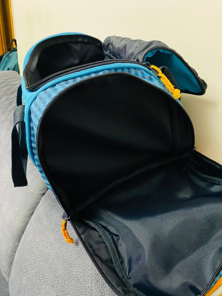 leassig marka alman malı Renkli Mavi Çocuk  Çantası - Görsel 4