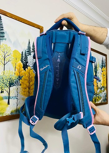 SATCH marka alman malı Mavi Renkli Sırt Çantası - Görsel 2