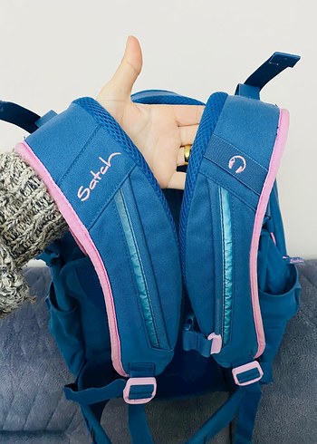 SATCH marka alman malı Mavi Renkli Sırt Çantası - Görsel 9