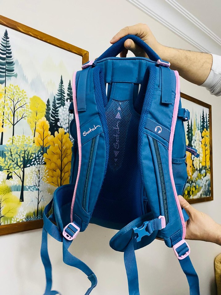 SATCH marka alman malı Mavi Renkli  Sırt Çantası - Görsel 2