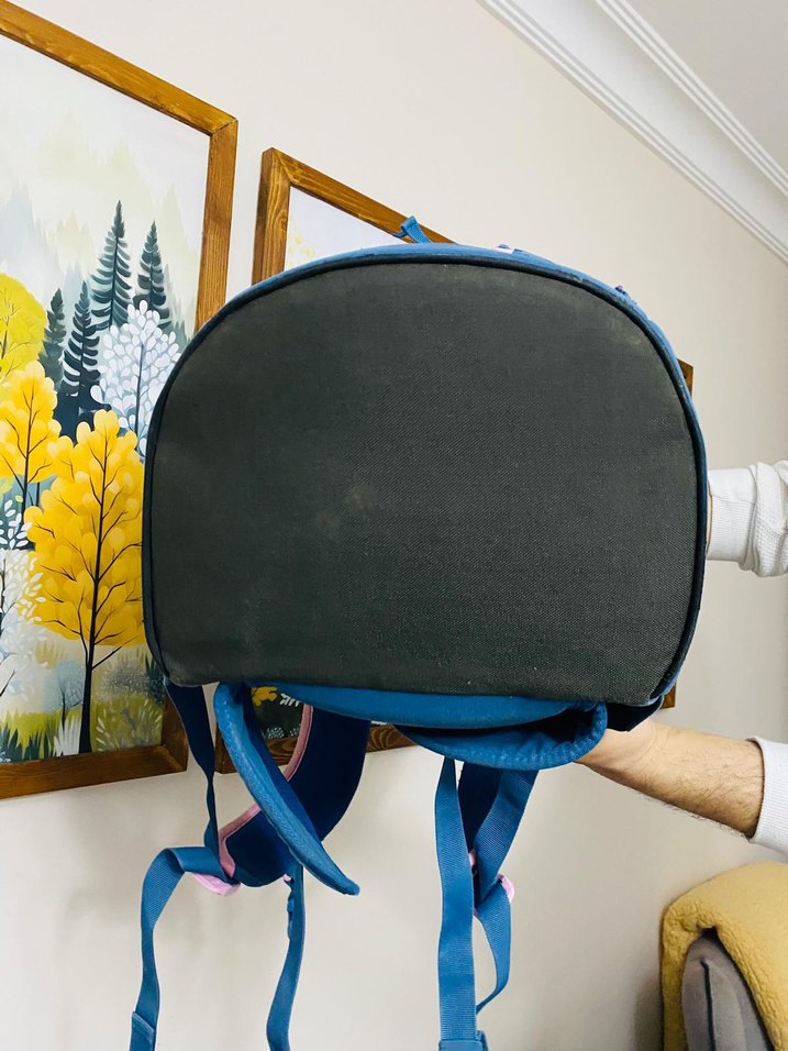 SATCH marka alman malı Mavi Renkli  Sırt Çantası - Görsel 4