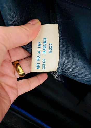 Adidas vintage deri  valiz - Görsel 11