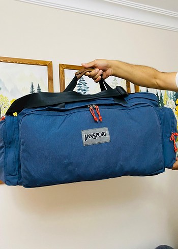 Jansport Vintage Y2k Mavi Spor Canta