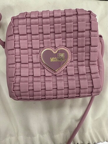 Love Moschino Lila orijinal çanta