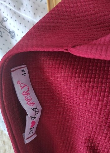 44 Beden Bordo Salopet